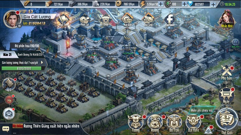 Thỏa sức phô diễn tài dụng binh trong game Tam Quốc Vương Giả Mobile 1 Thỏa sức phô diễn tài dụng binh trong game Tam Quốc Vương Giả Mobile 1
