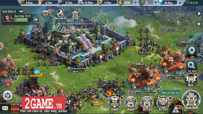 Thỏa sức phô diễn tài dụng binh trong game Tam Quốc Vương Giả Mobile 5 Thỏa sức phô diễn tài dụng binh trong game Tam Quốc Vương Giả Mobile 5