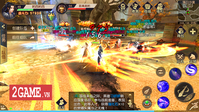 Viễn Chinh Mobile - Game nhập vai 100vs100, đánh Boss rớt KNB về Việt Nam 5 Viễn Chinh Mobile - Game nhập vai 100vs100, đánh Boss rớt KNB về Việt Nam 5