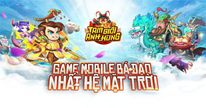 Tam Giới Anh Hùng Mobile lọt vào TOP game thịnh hành Tam Giới Anh Hùng Mobile lọt vào TOP game thịnh hành