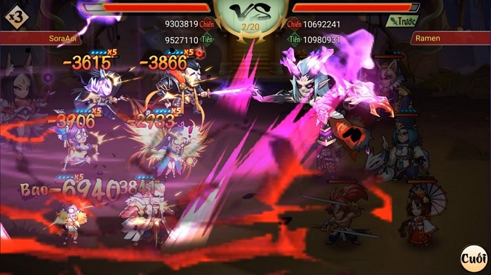 Thức thần lừng lẫy Nhật Bản đã cập bến game Đại Chiến Samurai Mobile 3 Thức thần lừng lẫy Nhật Bản đã cập bến game Đại Chiến Samurai Mobile 3