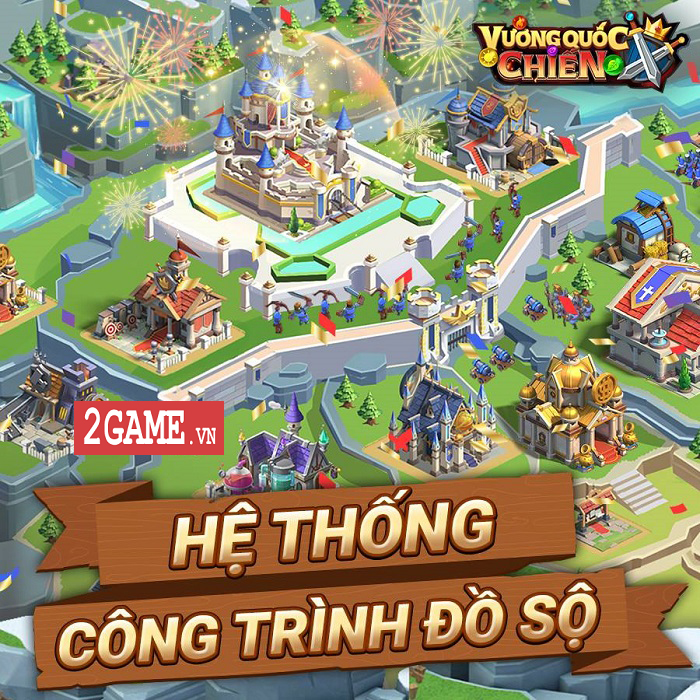 Game lai giữa chiến thuật và xếp kim cương Vương Quốc Chiến ra mắt bản tiếng Việt 3