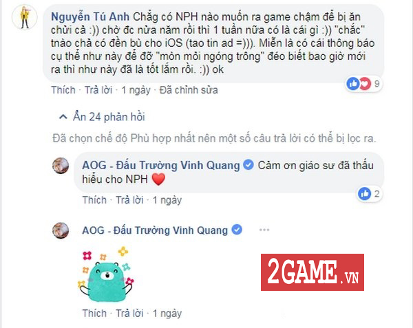 Fan táo khuyết sắp được chơi AOG Đấu Trường Vinh Quang rồi! 2 Fan táo khuyết sắp được chơi AOG Đấu Trường Vinh Quang rồi! 2