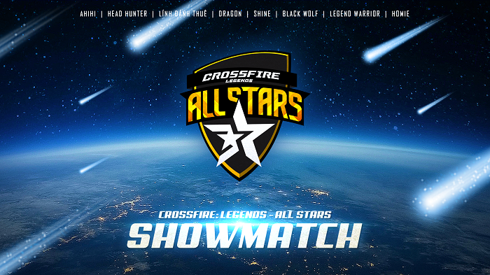 Top 8 team Crossfire Legends  sẽ tranh tài tại giải đấu showmatch All-Star CFL