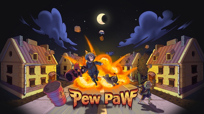 Pew Paw – Game bắn zombie bản đồ ngẫu nhiên, chơi ngay không cần internet