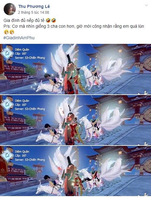 Cộng đồng người chơi Liệt Hỏa VNG thi nhau khoe con cái ảo trong game 5 Cộng đồng người chơi Liệt Hỏa VNG thi nhau khoe con cái ảo trong game 5