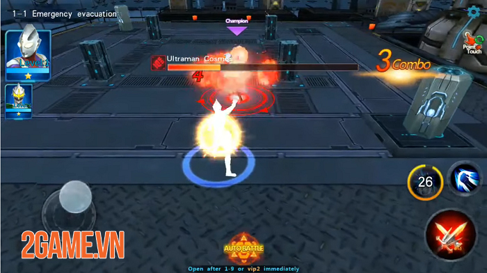 Ultraman Legend Hero - Game hành động lấy đề tài Siêu nhân điện quang vô cùng mới mẻ 1 Ultraman Legend Hero - Game hành động lấy đề tài Siêu nhân điện quang vô cùng mới mẻ 1