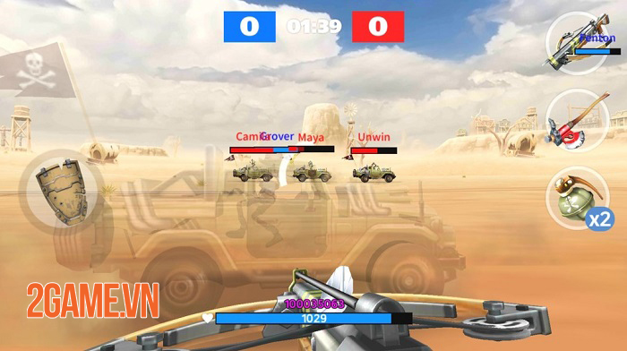 BOWMAX – Game hành động với lối chơi đua xe bắn súng vô cùng độc đáo