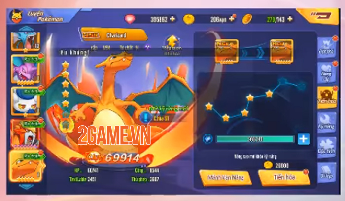 Pica Huyền Thoại - Game tiến hóa Pokemon đỉnh cao sở hữu đồ họa Full HD về Việt Nam 2