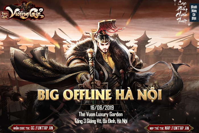 Photo of Buổi offline game Tam Quốc Vương Giả chuẩn bị diễn ra tại Hà Nội