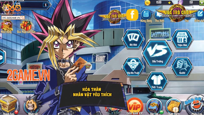 Không như mong đợi, Vua Trò Chơi Online chính là game cũ Yugi H5 1