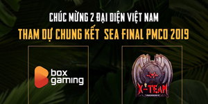 Box Gaming và X Team là đại diện của PUBG Mobile VN tham gia chung kết PMCO 2019 khu vực Đông Nam Á