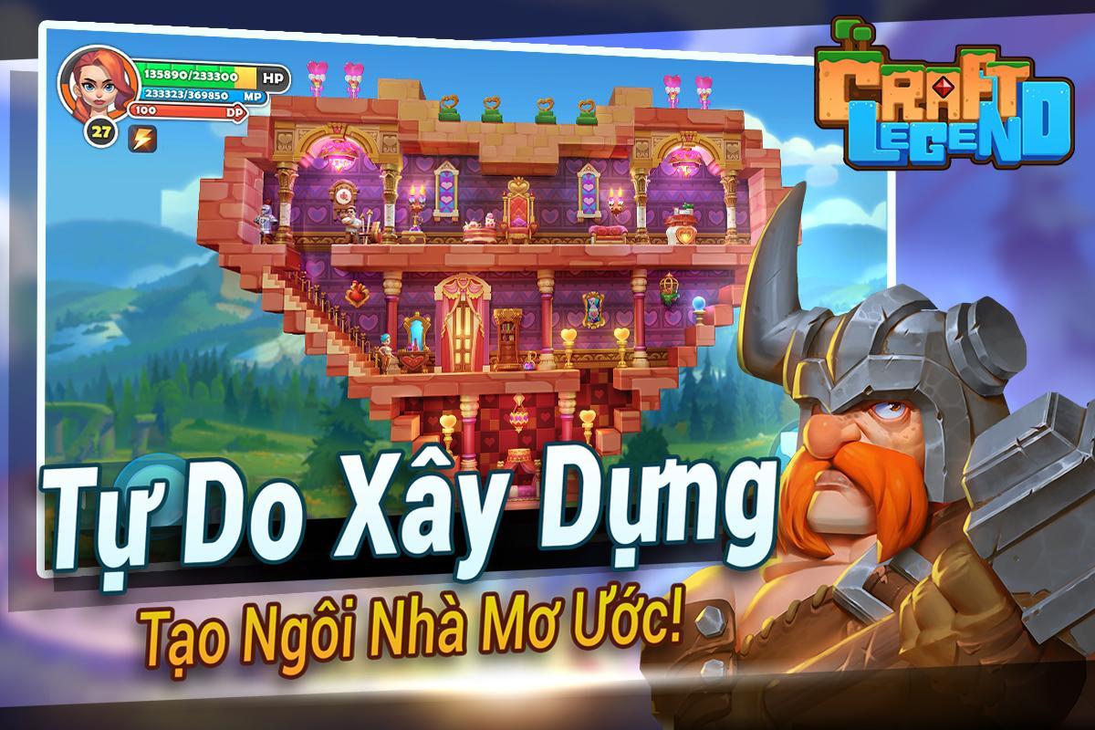 Craft Legend - Game nhập vai thế giới mở áp dụng cách chơi màn hình ngang đầy mới lạ 0 Craft Legend - Game nhập vai thế giới mở áp dụng cách chơi màn hình ngang đầy mới lạ 0