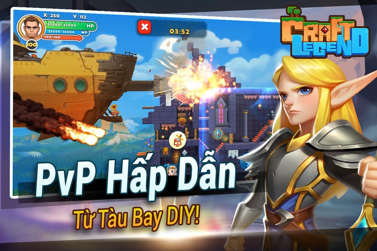 Craft Legend - Game nhập vai thế giới mở áp dụng cách chơi màn hình ngang đầy mới lạ 2 Craft Legend - Game nhập vai thế giới mở áp dụng cách chơi màn hình ngang đầy mới lạ 2