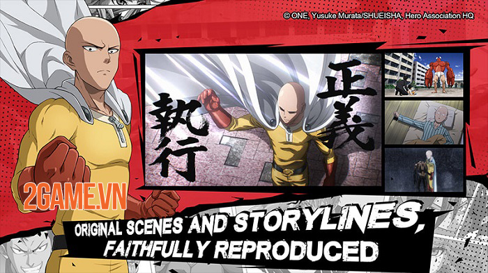 One Punch Man Road To Hero – Game mobile về truyện “Thánh Phồng” Saitama ra mắt