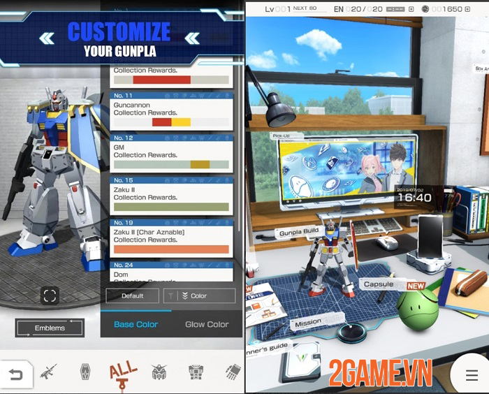 Gundam Battle: Gunpla Warface – Game mobile hành động hay nhất về Gundam
