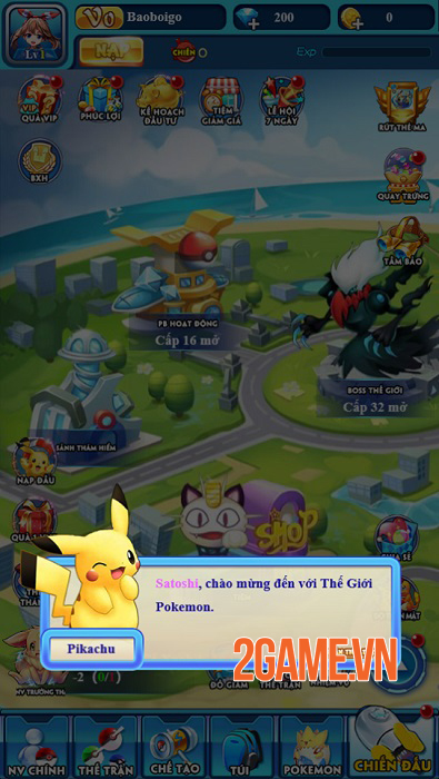Bảo Bối GO - Game nuôi Pokémon đa nền tảng về Việt Nam 1