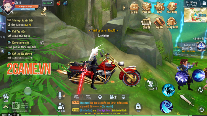 Giang Hồ Ngoại Truyện Mobile bước vào phiên bản Open Beta không reset dữ liệu 1 Giang Hồ Ngoại Truyện Mobile bước vào phiên bản Open Beta không reset dữ liệu 1