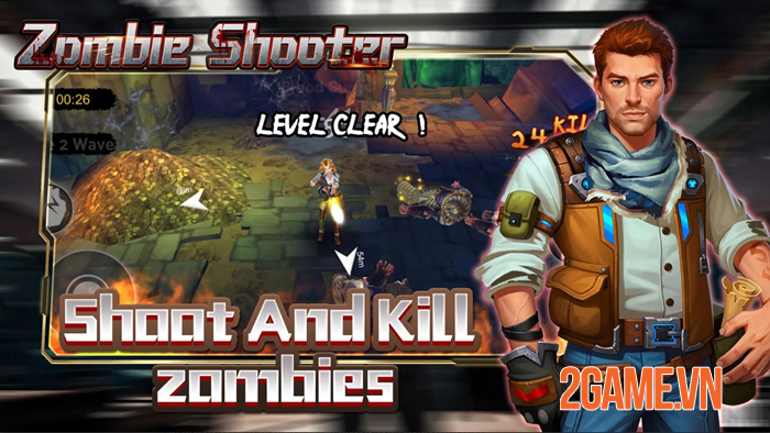 Zombie Shooter - Survival Battle: Trải Nghiệm Cảm Giác Chân Thực Ngày Hậu Tận  Thế Zombie