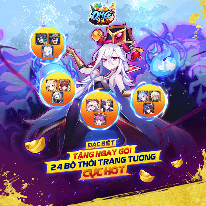 Mời fan game đấu thẻ tướng tham gia Đại chiến máy chủ Sinh Nhật cùng OMG 3Q VNG 2 Mời fan game đấu thẻ tướng tham gia Đại chiến máy chủ Sinh Nhật cùng OMG 3Q VNG 2