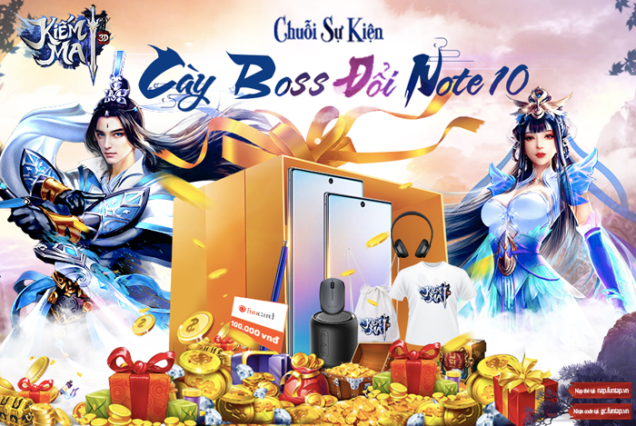 Photo of Kiếm Ma 3D Funtap tung sự kiện Cày Boss đổi Note 10 hot nhất tháng 9