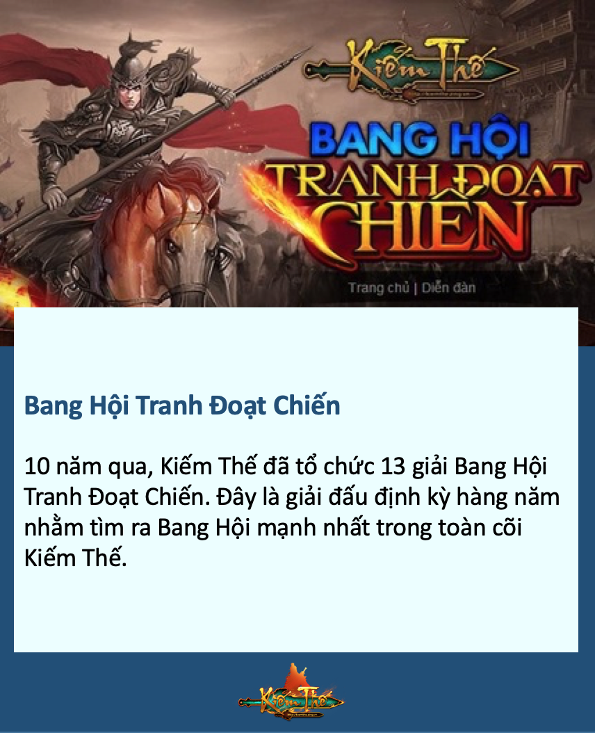 Nhìn lại hành trình Kiếm Thế tại làng game Việt sau 10 năm phát triển 6 Nhìn lại hành trình Kiếm Thế tại làng game Việt sau 10 năm phát triển 6