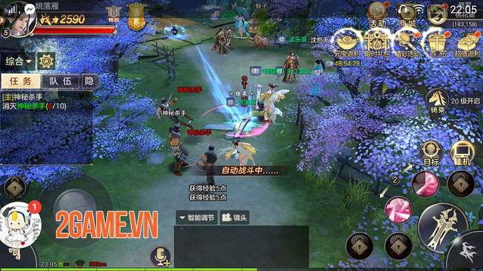 Tiêu Dao Mobile - Game lấy bối cảnh hậu Thiên Long Bát Bộ về Việt Nam 4