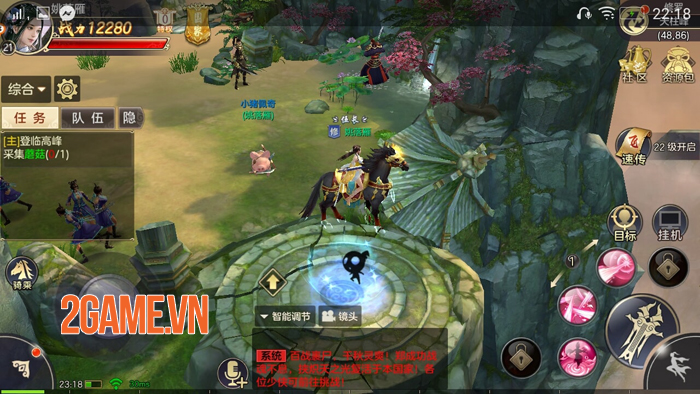 Tiêu Dao Mobile - Game lấy bối cảnh hậu Thiên Long Bát Bộ về Việt Nam 5