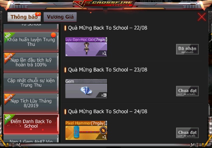 Game thủ Crossfire Legends dành nhiều sự chú ý cho chuỗi sự kiện Trung thu hấp dẫn 1 Game thủ Crossfire Legends dành nhiều sự chú ý cho chuỗi sự kiện Trung thu hấp dẫn 1