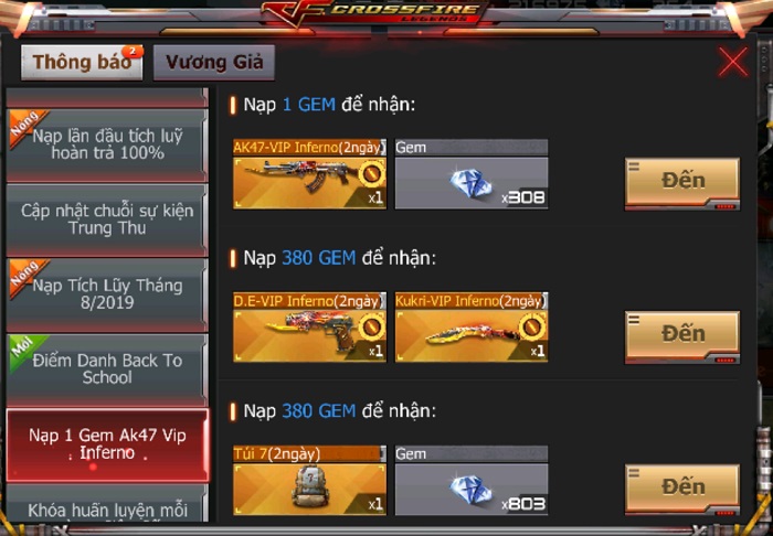 Game thủ Crossfire Legends dành nhiều sự chú ý cho chuỗi sự kiện Trung thu hấp dẫn 2 Game thủ Crossfire Legends dành nhiều sự chú ý cho chuỗi sự kiện Trung thu hấp dẫn 2