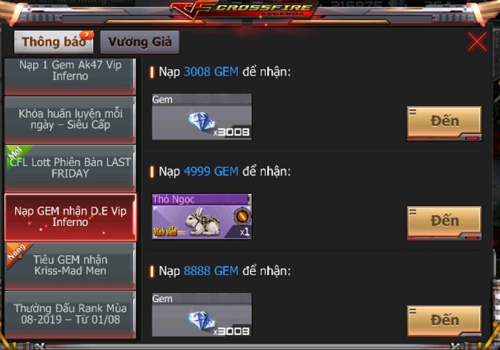 Game thủ Crossfire Legends dành nhiều sự chú ý cho chuỗi sự kiện Trung thu hấp dẫn 3 Game thủ Crossfire Legends dành nhiều sự chú ý cho chuỗi sự kiện Trung thu hấp dẫn 3