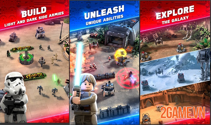LEGO Star War Battles - Game chiến thuật bối cảnh vũ trụ Star War với đồ hoạ LEGO lạ mắt 1 LEGO Star War Battles - Game chiến thuật bối cảnh vũ trụ Star War với đồ hoạ LEGO lạ mắt 1