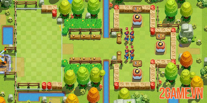 Rush Wars - Tựa game chiến thuật thả quân có nền đồ họa tươi sáng 1 Rush Wars - Tựa game chiến thuật thả quân có nền đồ họa tươi sáng 1