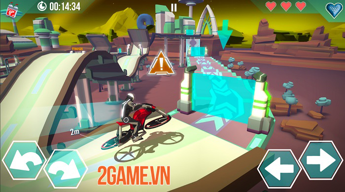 Gravity Rider Zero – Game đua xe truyền thống đưa bạn du hành qua không gian