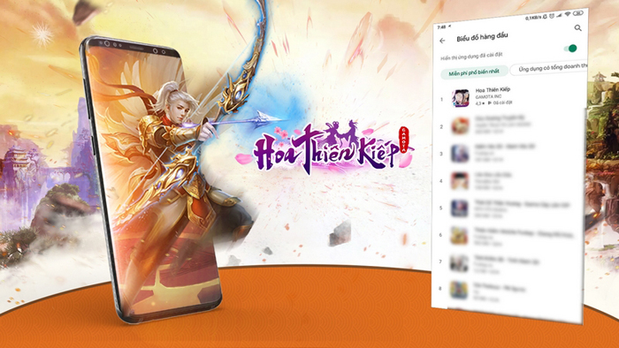 Hoa Thiên Kiếp Mobile đứng Top làng game Việt sau chưa đầy một tuần ra mắt 1