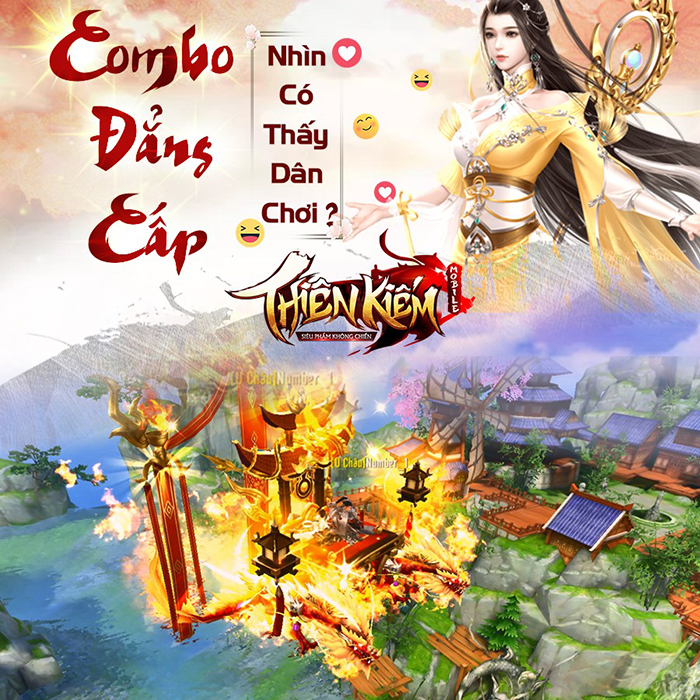 Tặng 555 giftcode game Thiên Kiếm Mobile