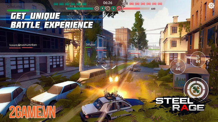 Steel Rage - Game đua xe chiến đấu với lớp đồ họa tuyệt hảo trên mobile 0