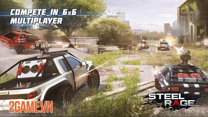 Steel Rage - Game đua xe chiến đấu với lớp đồ họa tuyệt hảo trên mobile 2 Steel Rage - Game đua xe chiến đấu với lớp đồ họa tuyệt hảo trên mobile 2