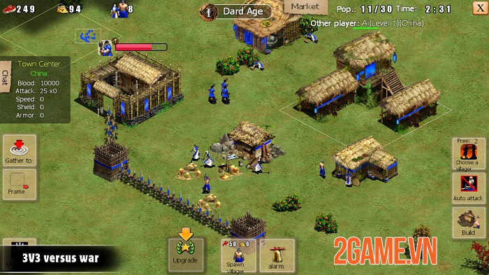 War of Empire Conquest được xem là phiên bản mobile của tượng đài Đế Chế