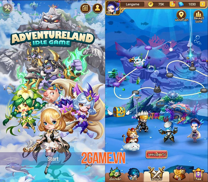 Adventureland - Game idle nhập vai thẻ bài hot nhất trên Google Play 0