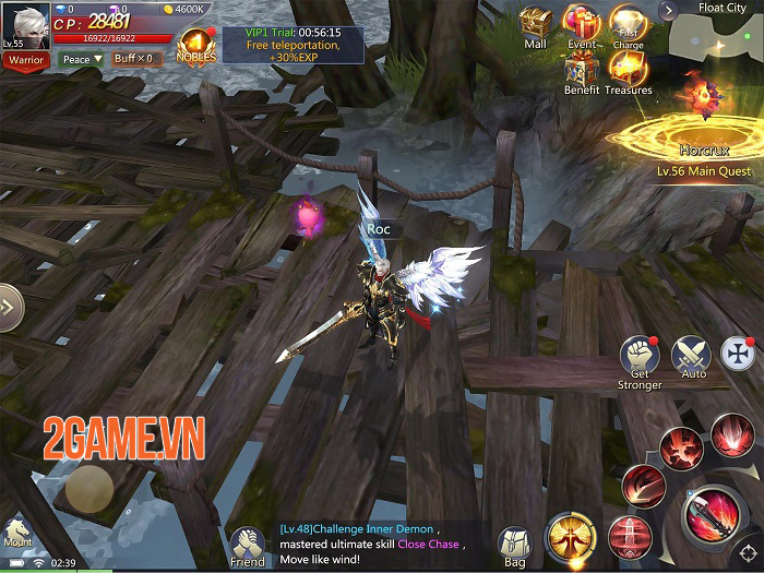 Realm of Chaos: Battle Angels – Game nhập vai bối cảnh châu Âu với đồ hoạ 3D sống động