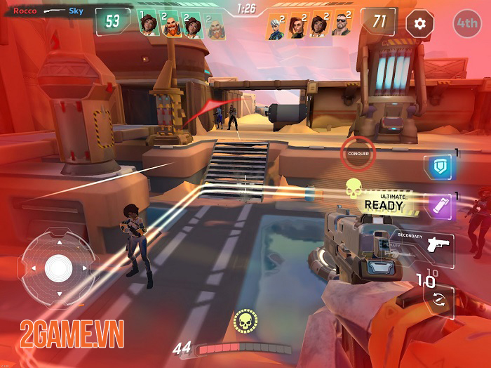 Rise: Shooter Arena – Game bắn súng đối kháng với tiết tấu nhanh