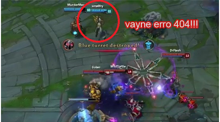 Liên Minh Huyền Thoại: Không tìm thấy Vayne (Vayne Error 404)