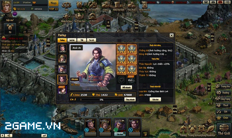 Thiên Tướng Hùng Sư: game chiến thuật mới của VNG