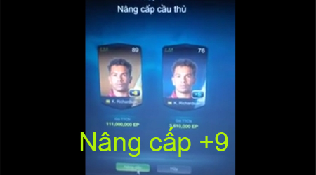 FIFA Online 3: Màn nâng cấp +9 siêu khủng và phục hồi thẻ bá đạo