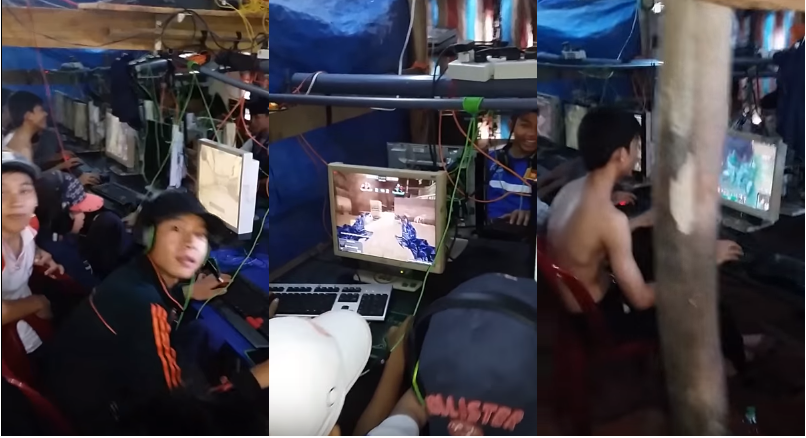 Quán net phong cách ‘nhà lá’ độc nhất ở Việt Nam Quán net phong cách ‘nhà lá’ độc nhất ở Việt Nam