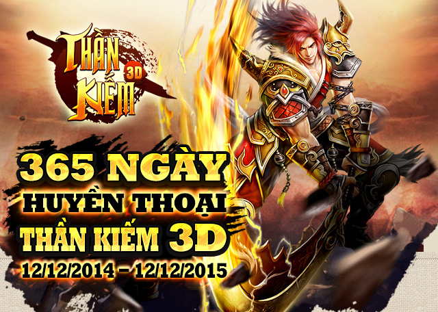 Nhìn lại 365 ngày Thần Kiếm 3D ra mắt game thủ Việt
