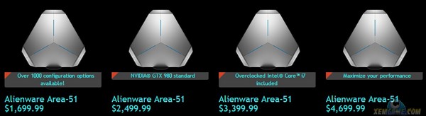 Alienware Arena 51: Quái vật mạnh mẽ và sang chảnh [HOT]
