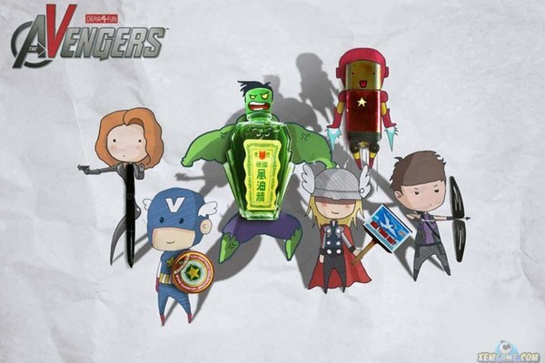 Ngắm nhìn biệt đội Avengers phiên bản Việt cực chất