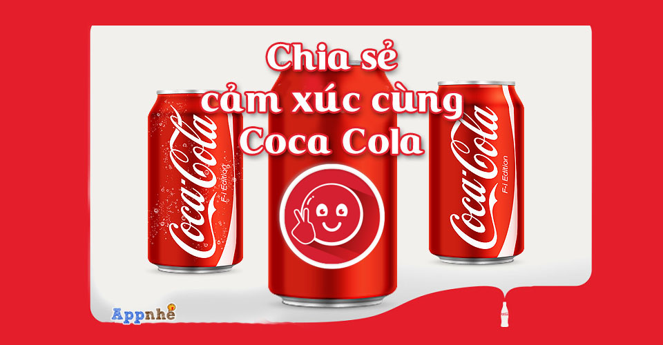 Tạo biểu tượng cảm xúc của bạn cùng Cocacola nào!